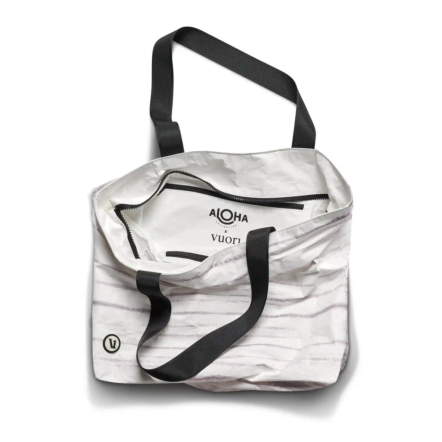 ALOHA-Day Tripper | Platinum Shibori Stripe