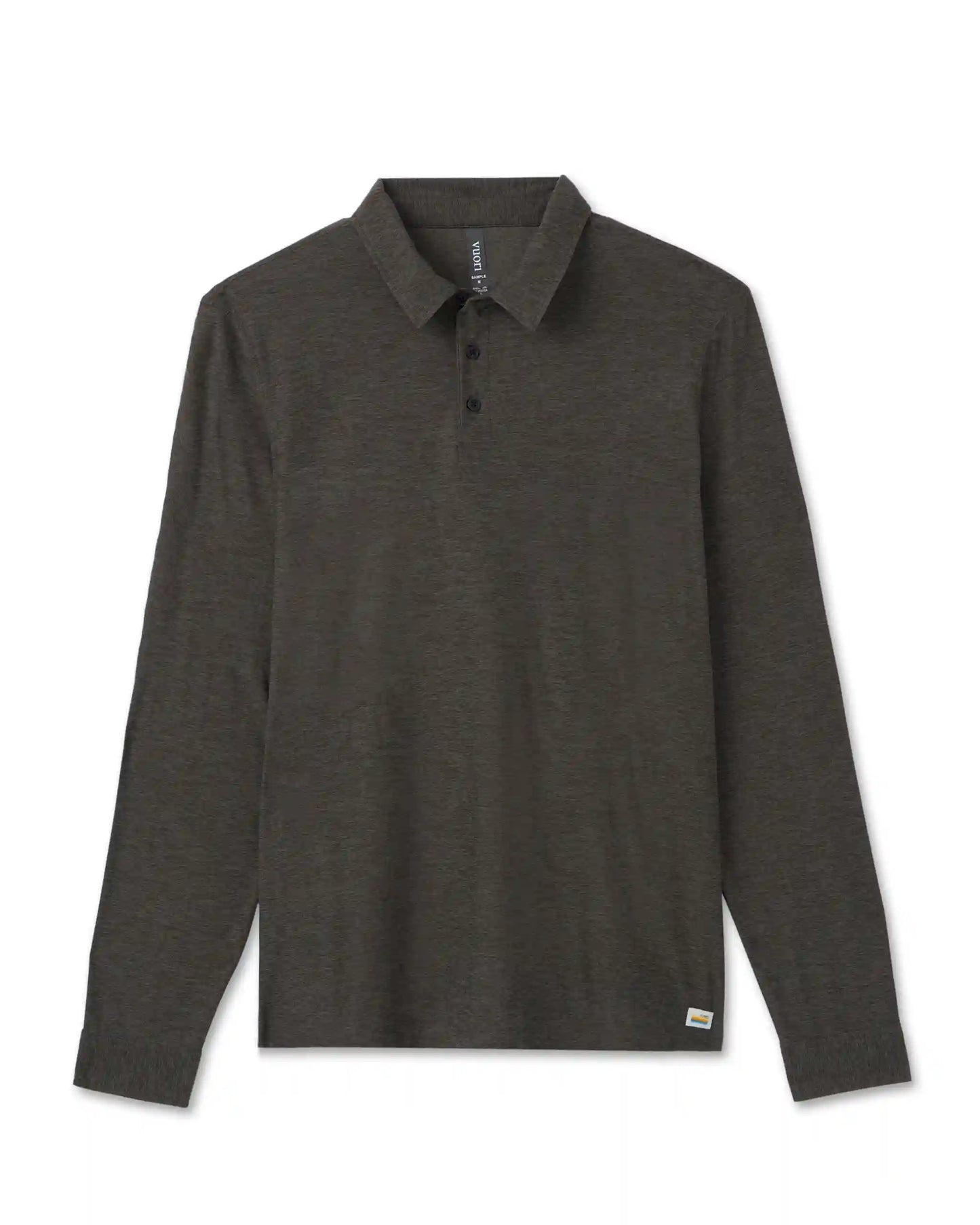 Long Sleeve Strato Tech Polo | Balsam Heather