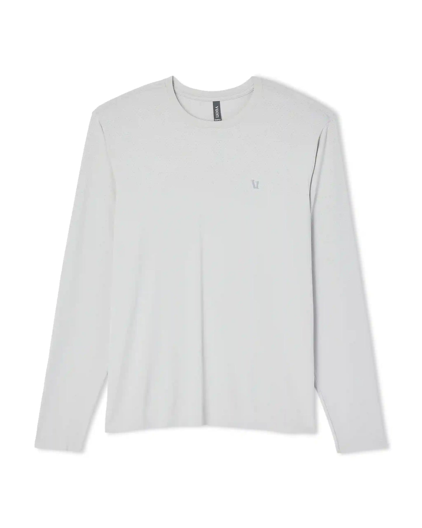 Long Sleeve Clearview Seamless Tee | Frost Grey