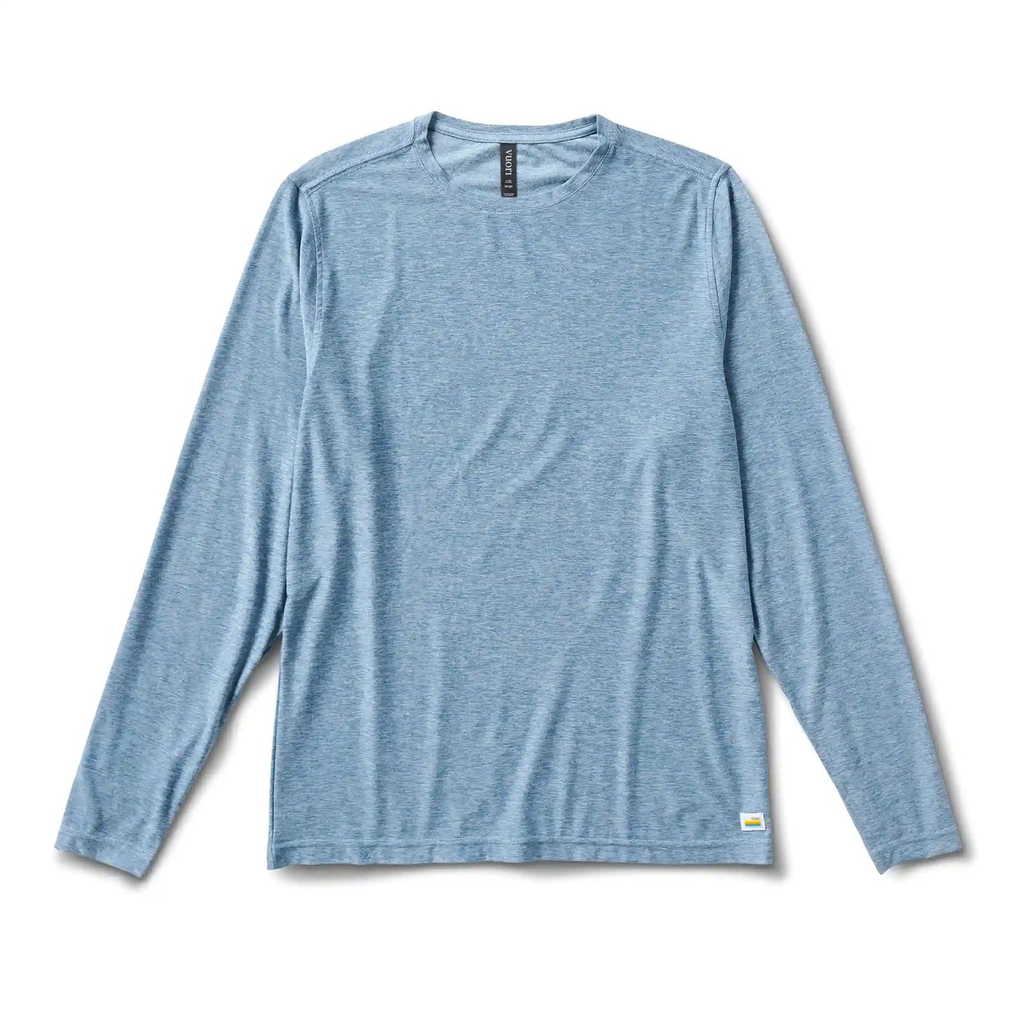 Long Sleeve Strato Tech Tee | Cloud Heather