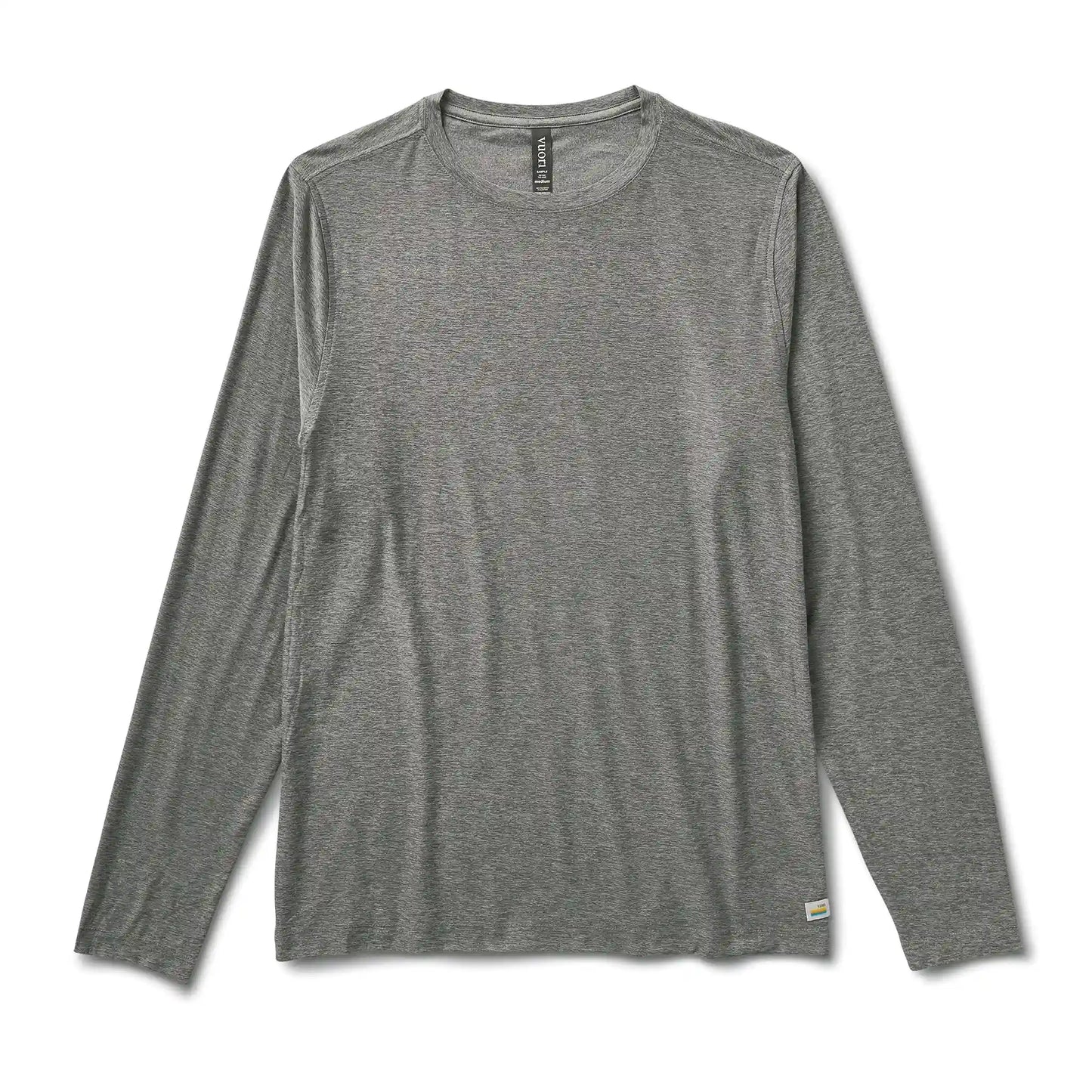 Long Sleeve Strato Tech Tee | Dusty Pine Heather