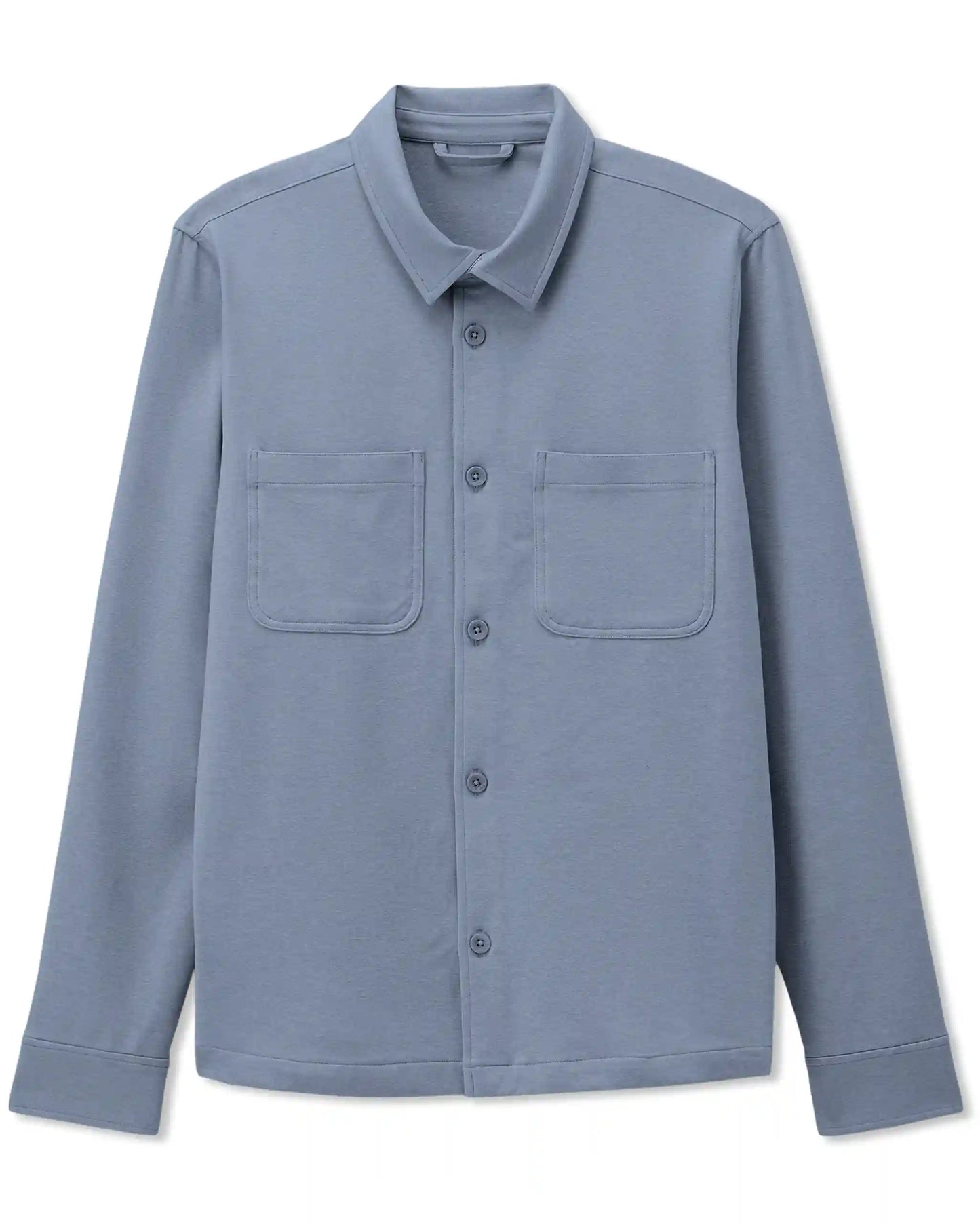 Coronado Shirt Jacket | Slate Blue Heather