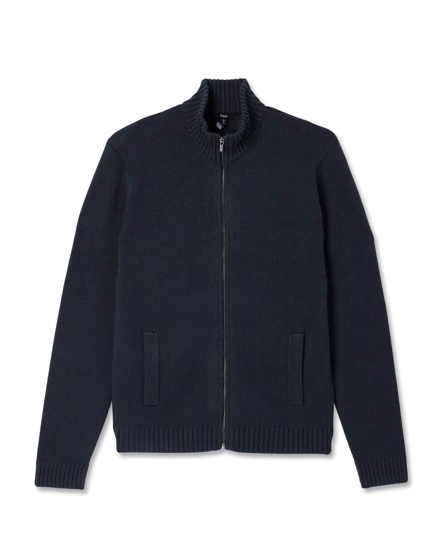 Denver Full Zip Sweater | Navy