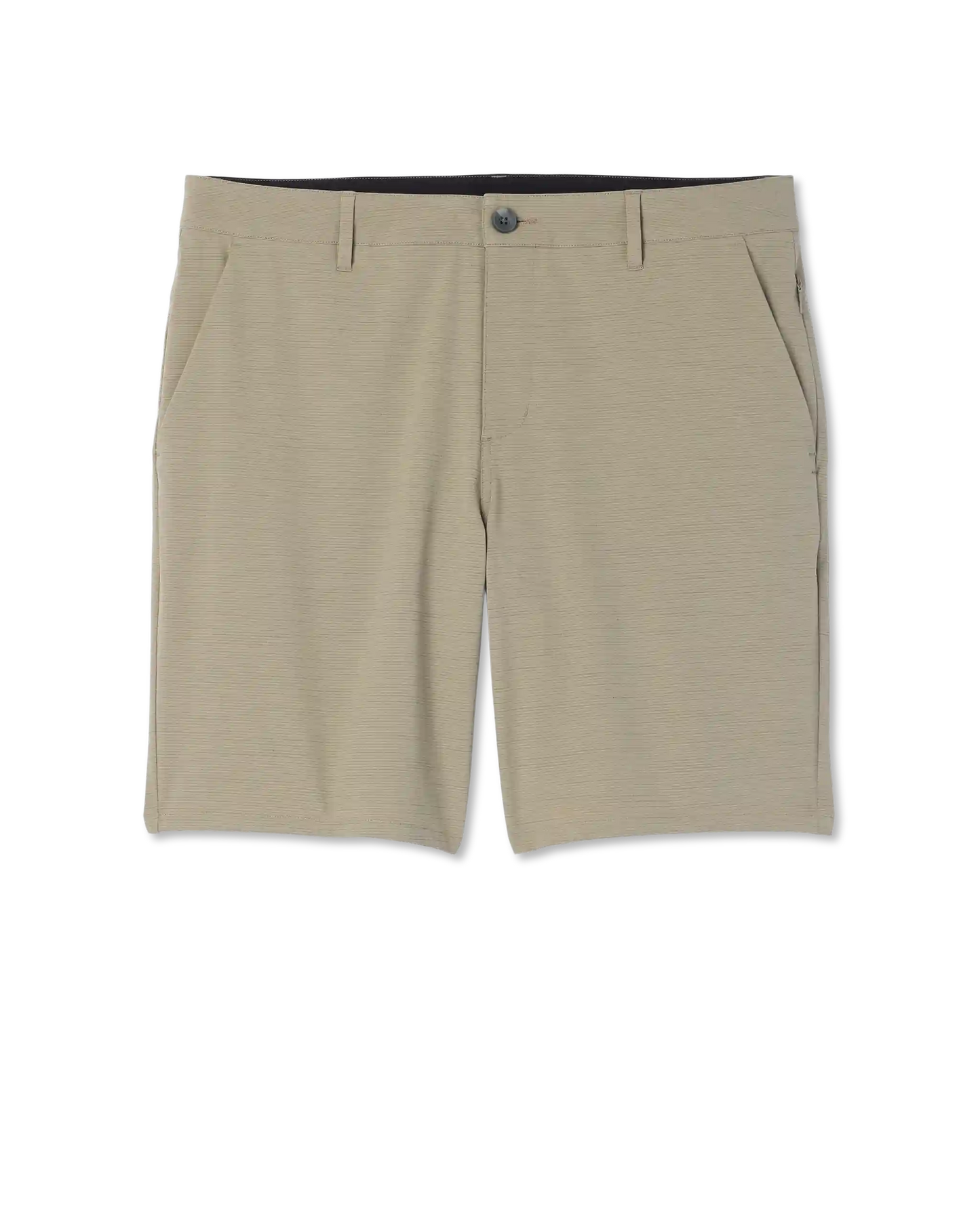 Aim Short 8" | Gravel Slub Stripe