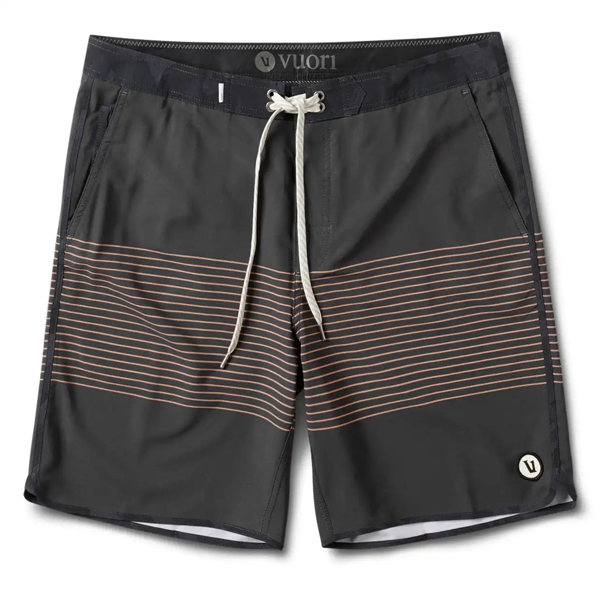 Cruise Boardshort | Charcoal Acorn Stripe