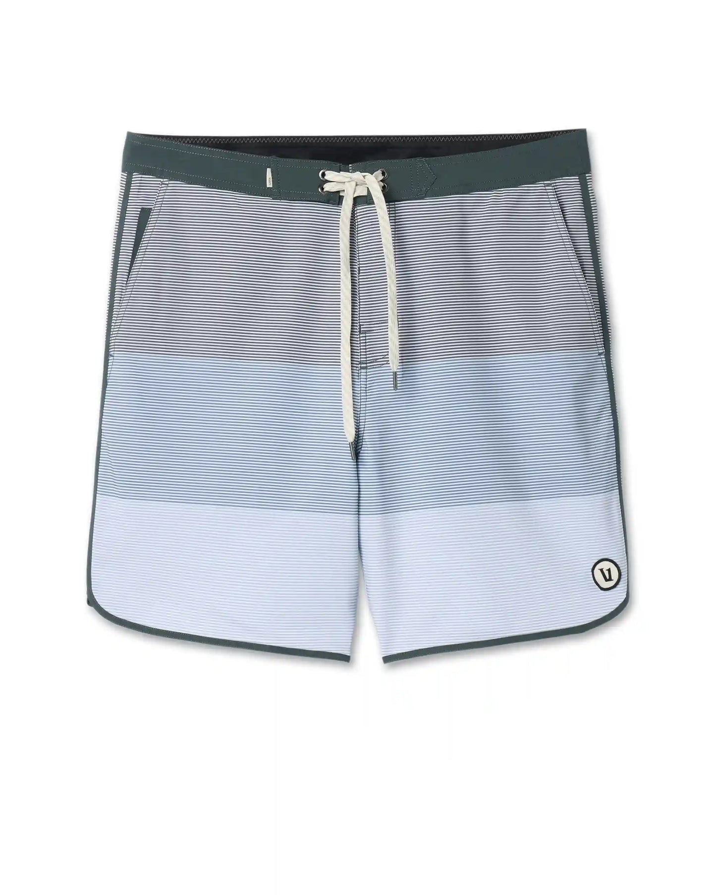 Cruise Boardshort | Smoked Beryl Wave Stripe