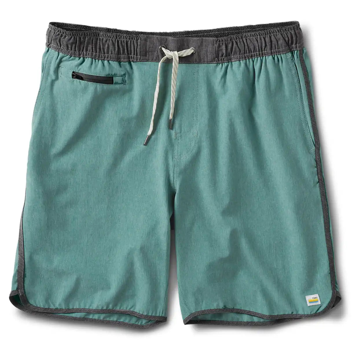 Banks Short Unlined 7" | Aloe Linen Texture