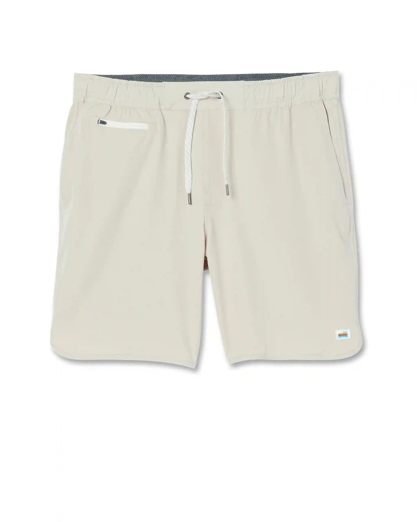 Banks Short Unlined 7" | Cashew Linen Texture