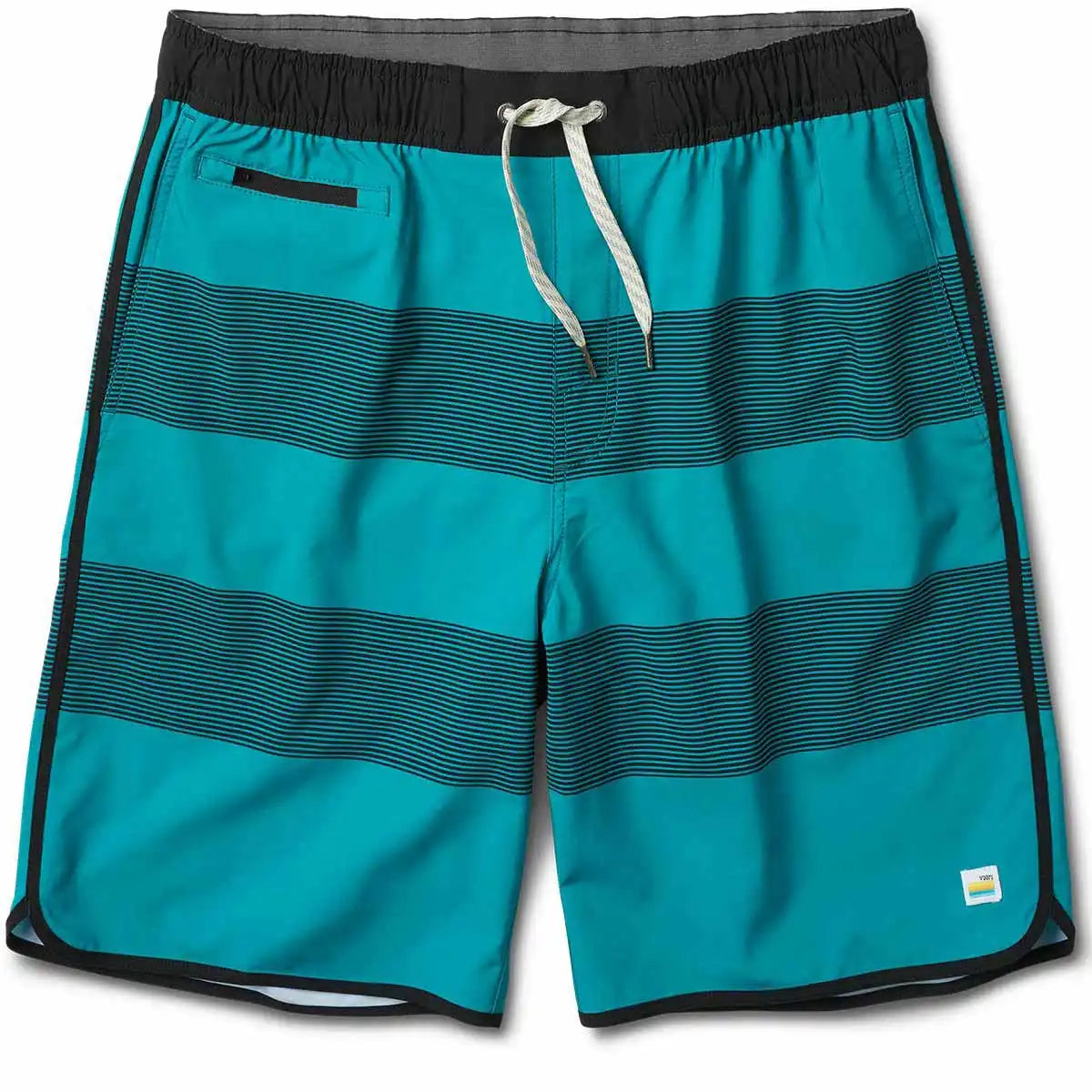 Banks Short | Tahiti Black Stripe