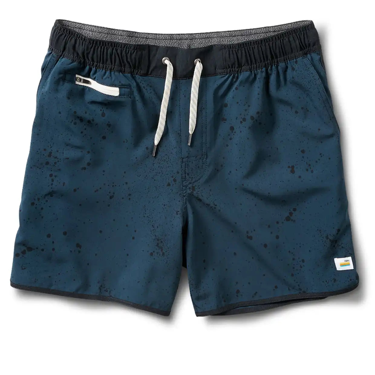 Banks Short Unlined 5" | Indigo Splatter