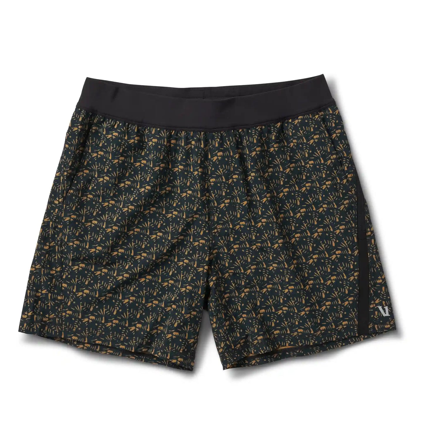 Draft Short | Black Woodblock