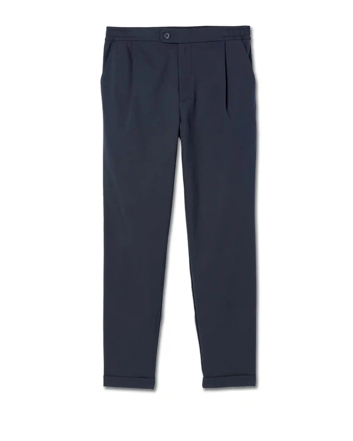 Cascade Elastic Waist Trouser | Navy