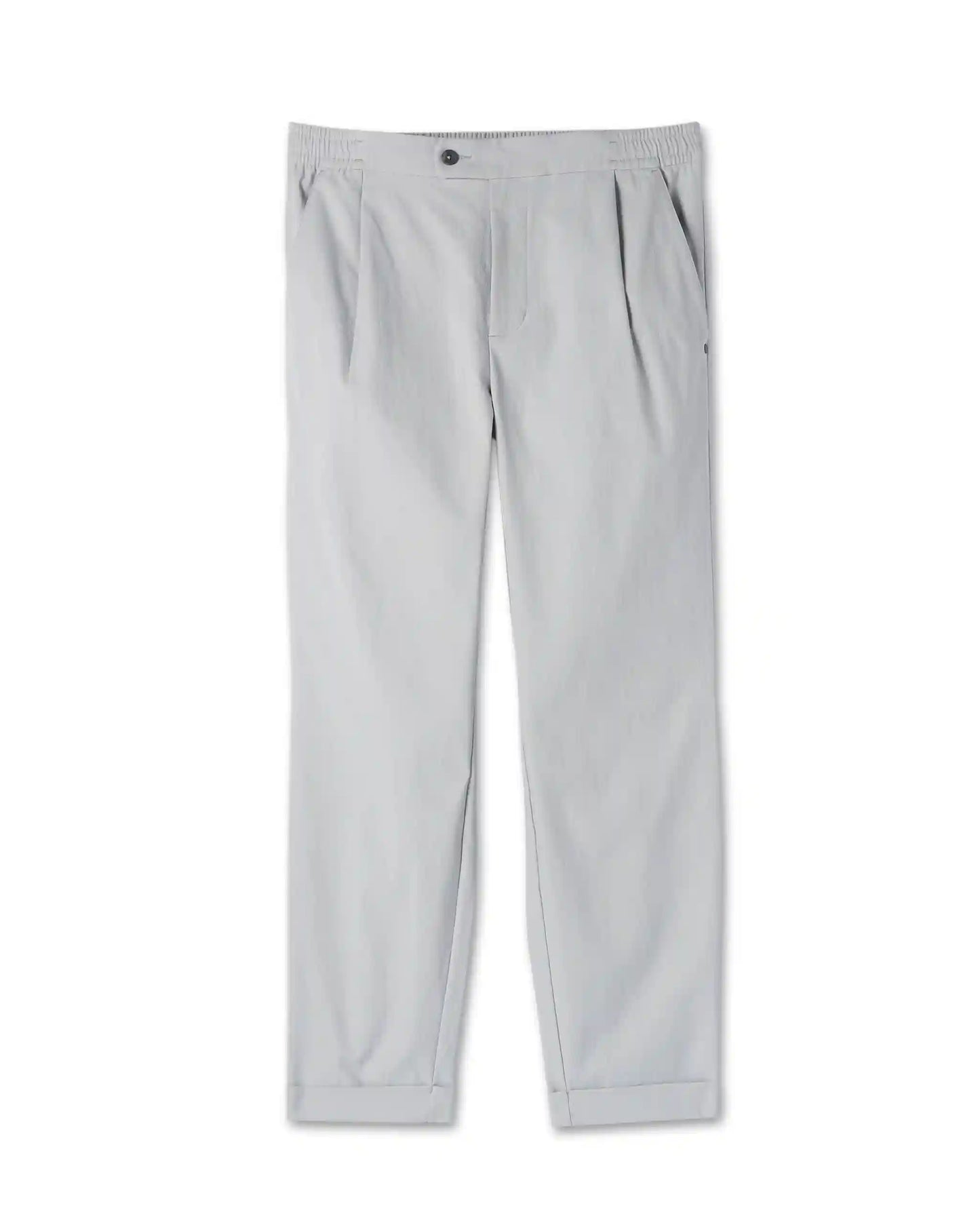 Cascade Elastic Waist Trouser | Sky Grey