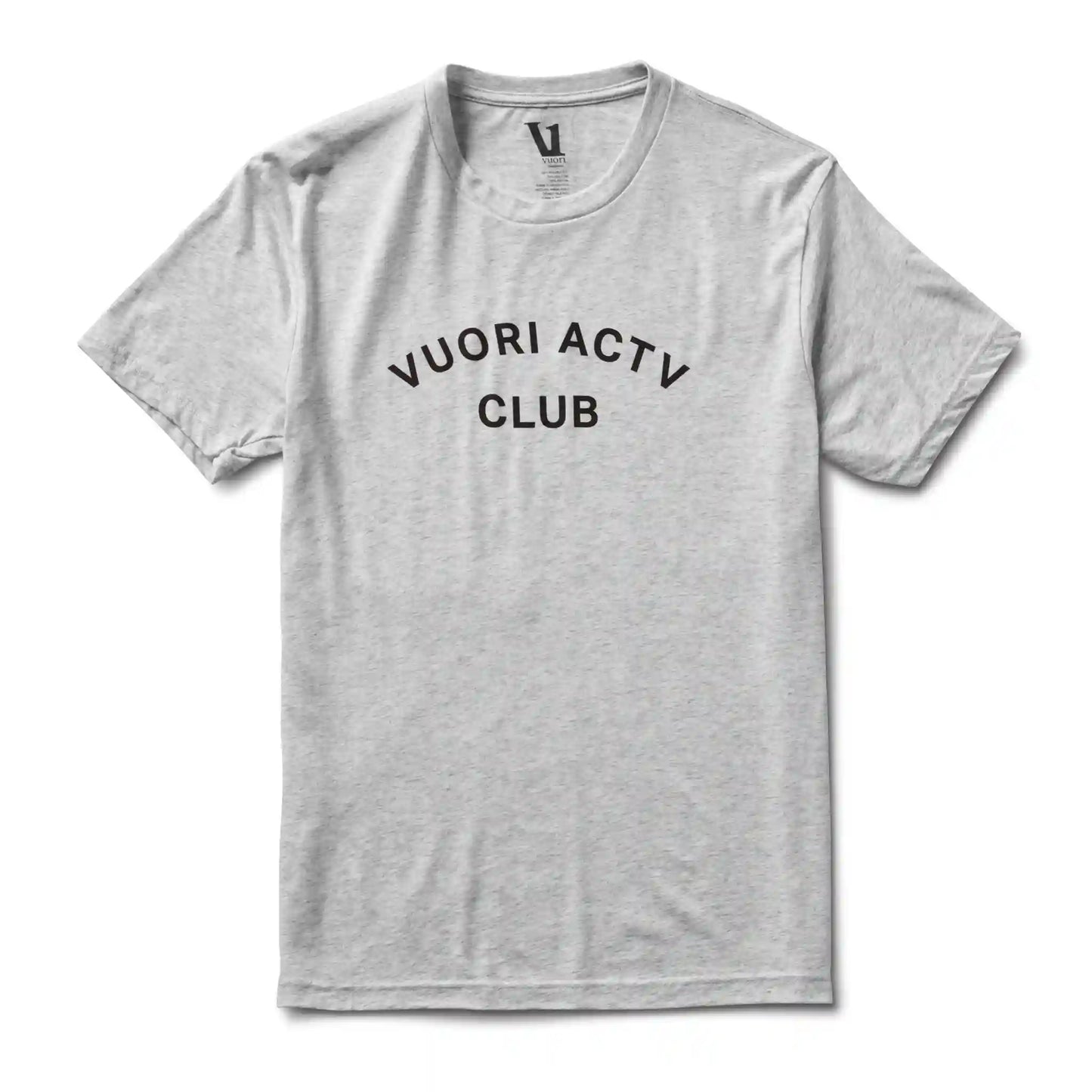 ACTV Club Tee | White Heather