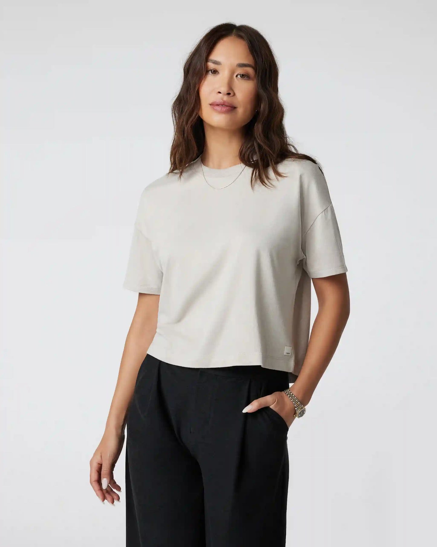 Energy Tee | Ecru Heather