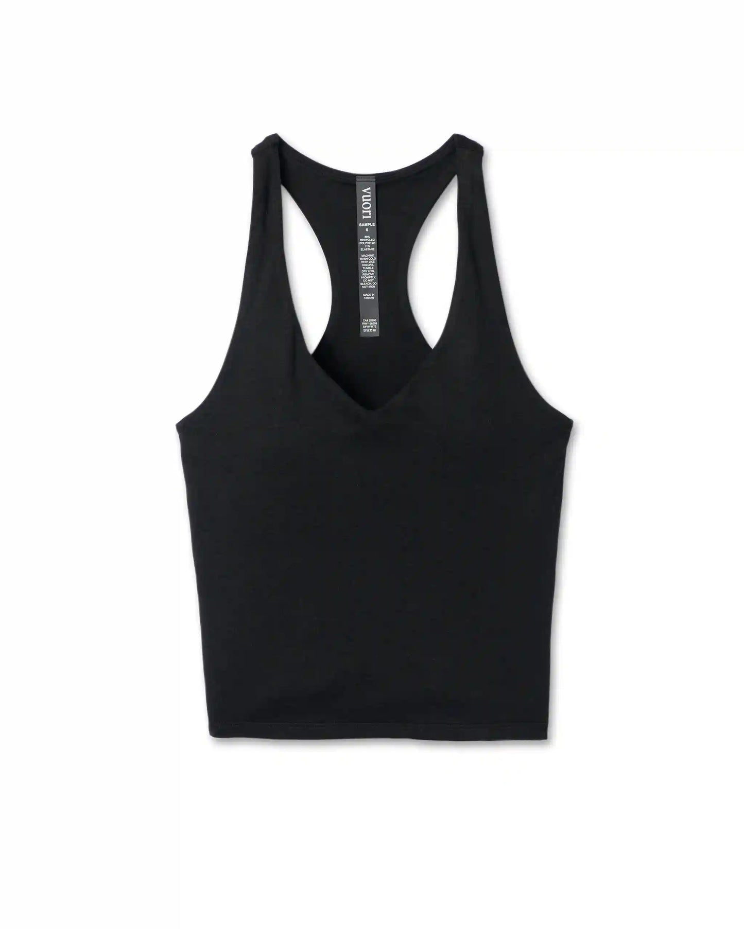 Halo Performance Crop 2.0 | Black Heather