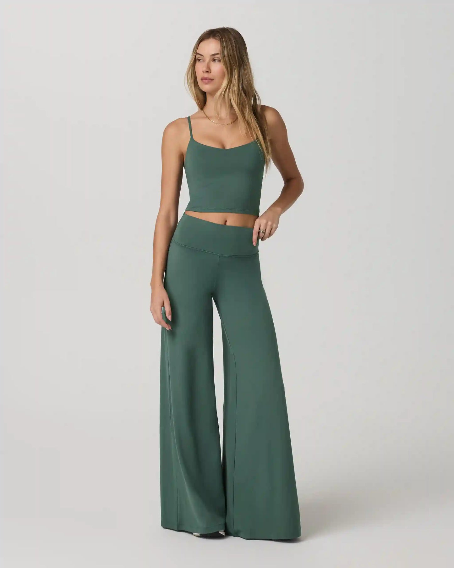 Halo Cami | Agate Green