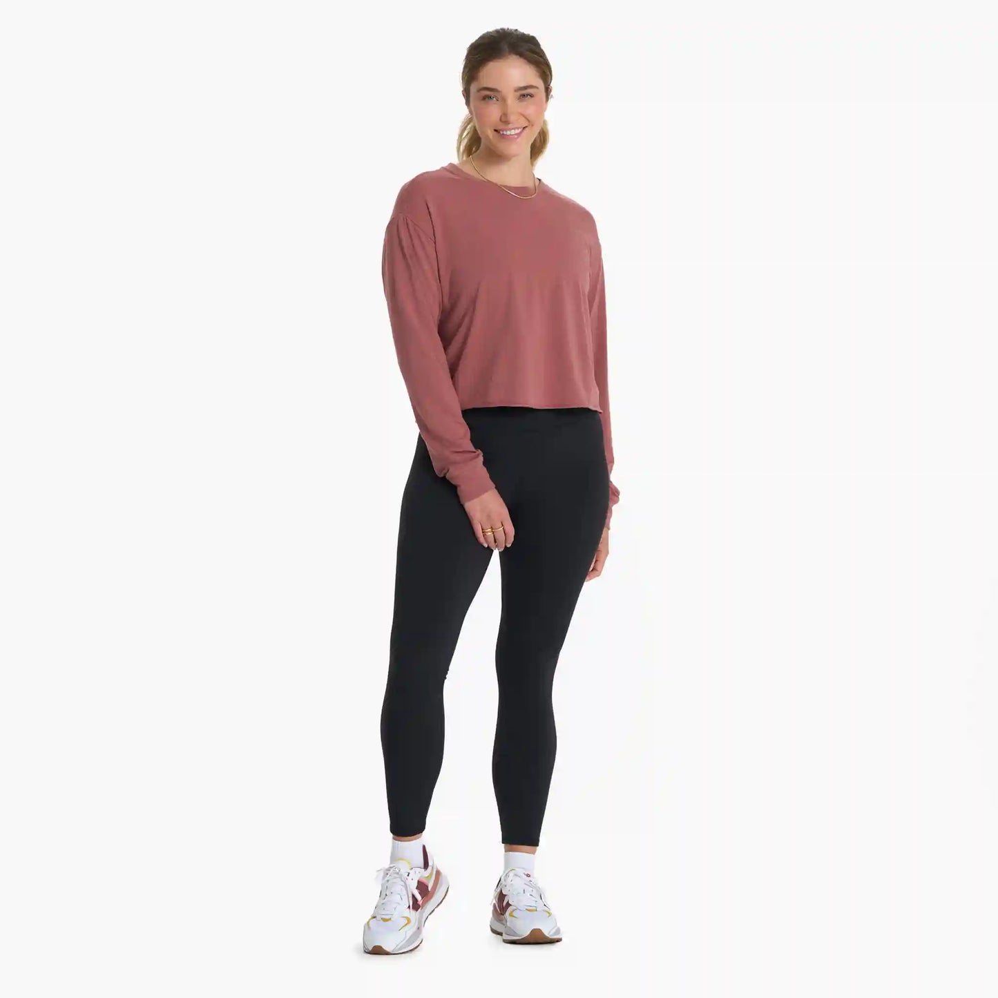 Long-Sleeve Coast Tee | Rosewood