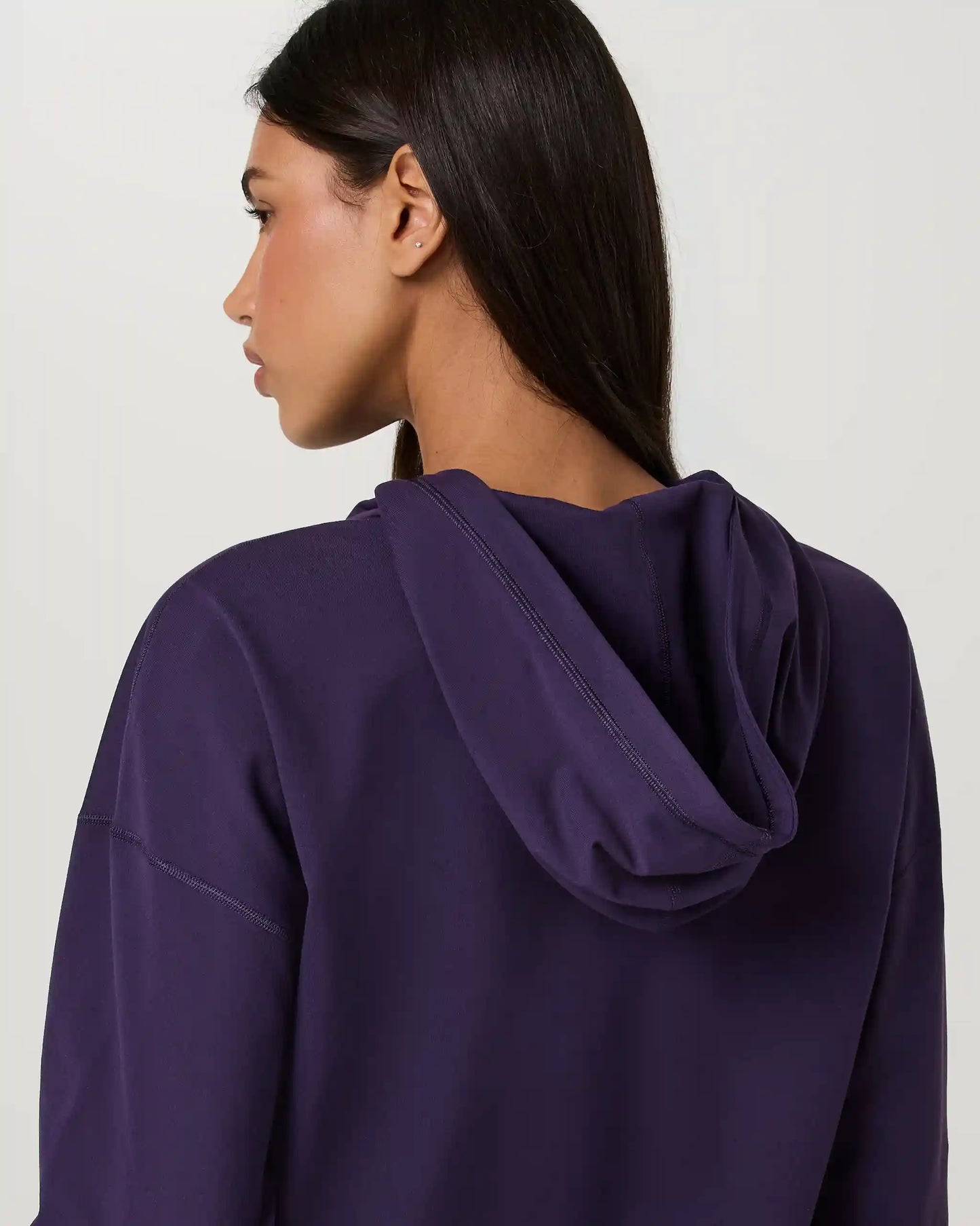 Halo Modern Full Zip Hoodie | Velvet Violet
