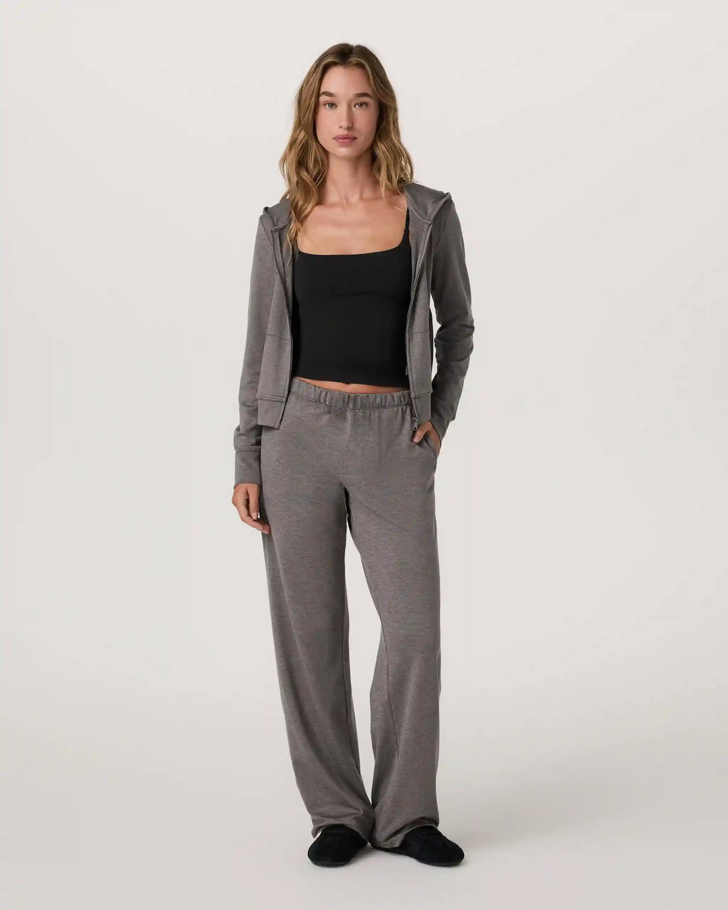 Halo Modern Straight Leg Pant | Chia Heather