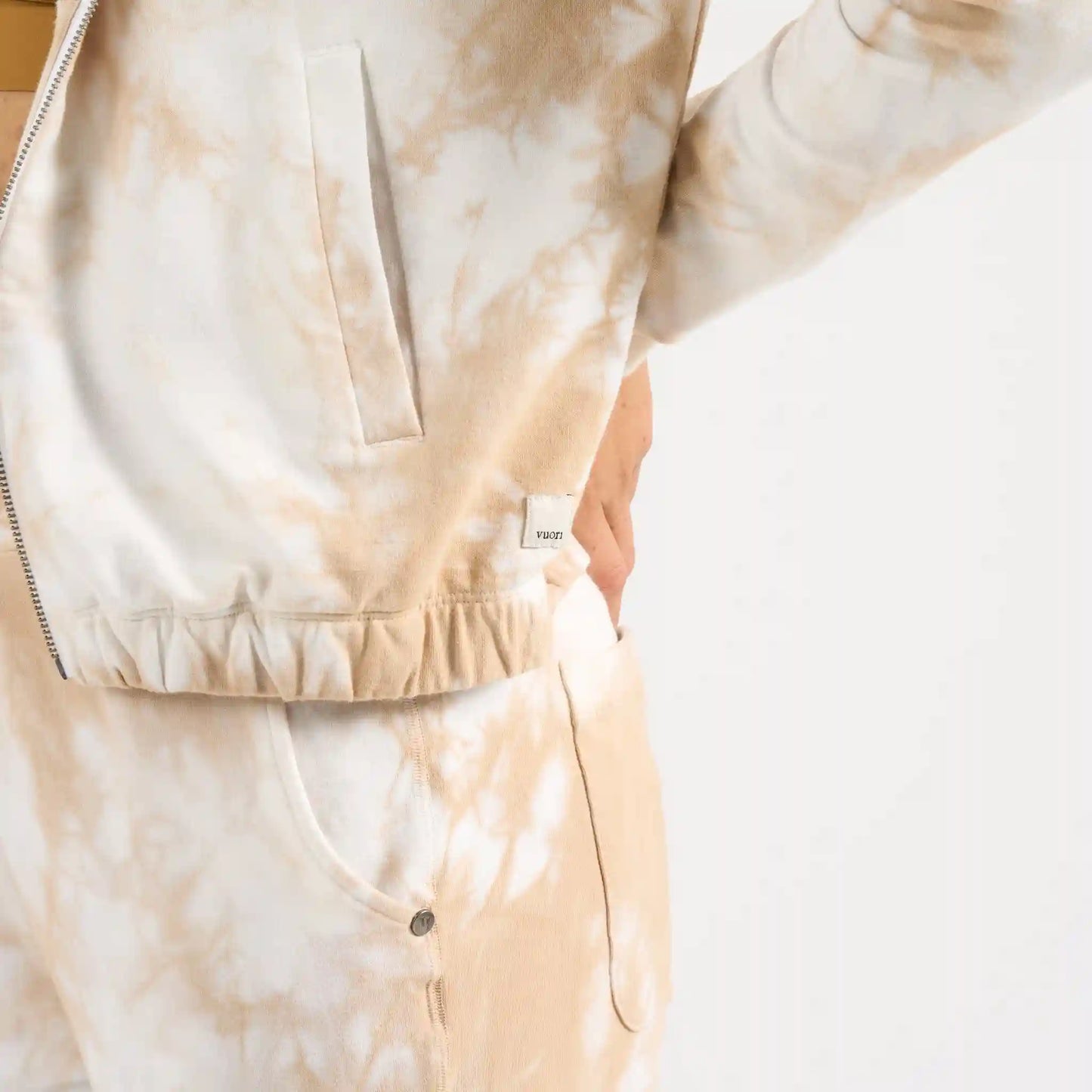 Laguna Zip Hoodie | Oak Tie Dye
