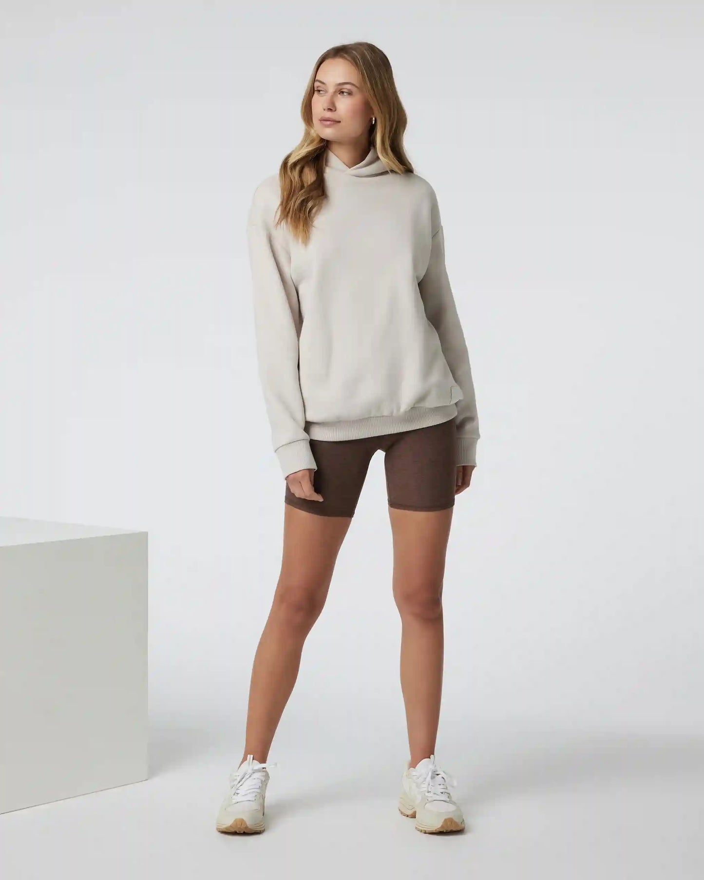 Clean Elevation Shorty 6" | Chocolate Milk Heather