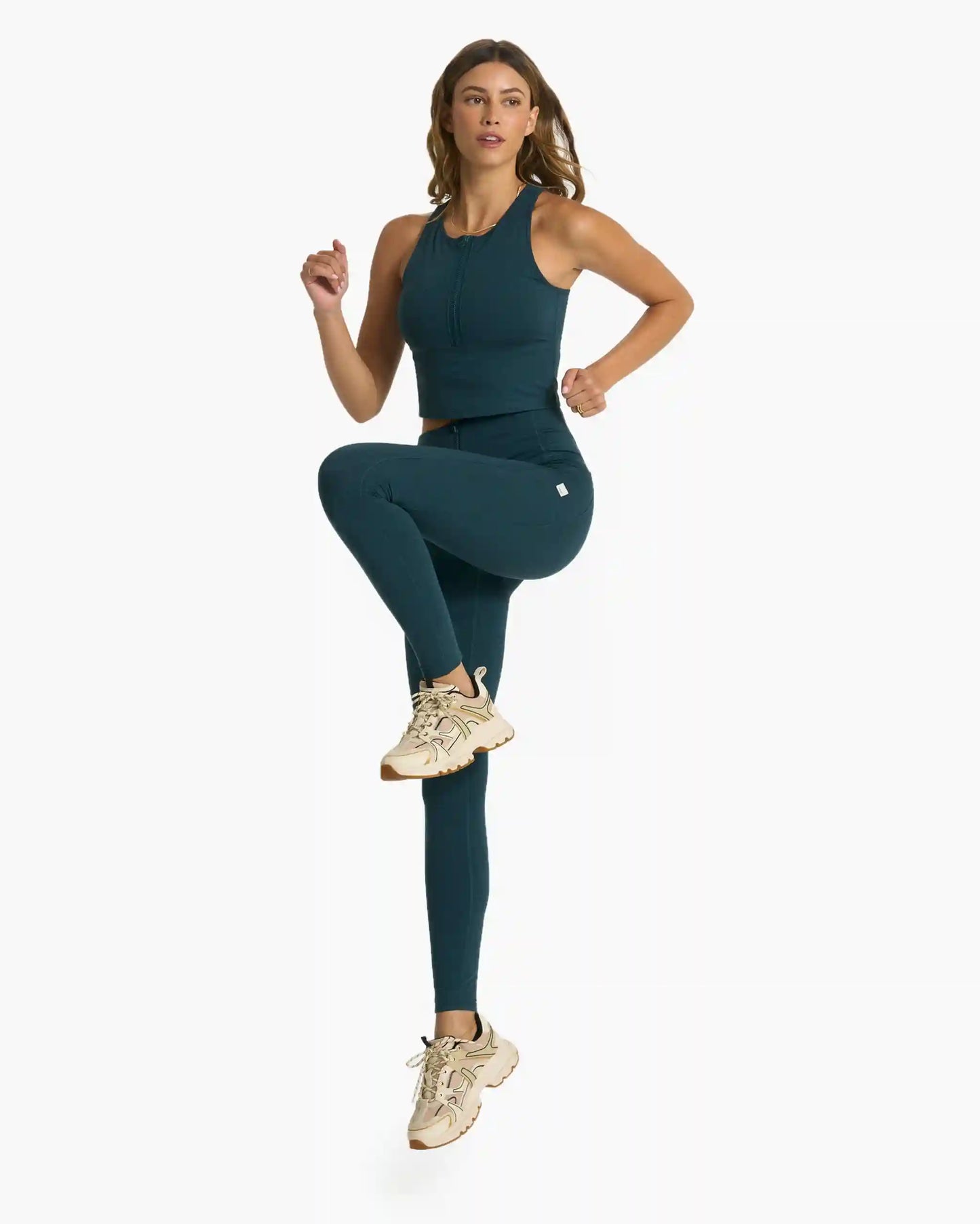 Granite Heathered Legging | Beryl Heather