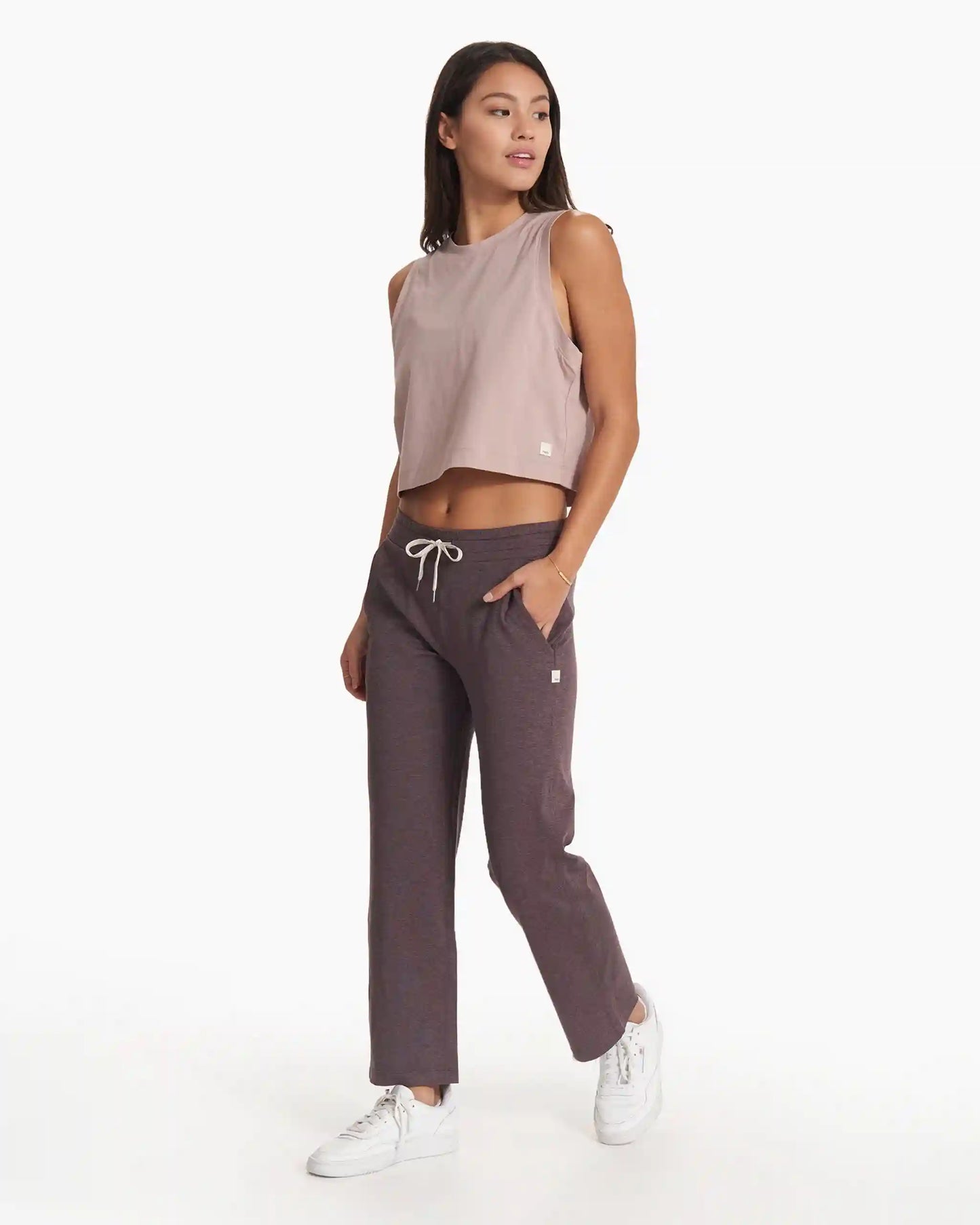 Halo Straight Leg | Smoked Plum Heather