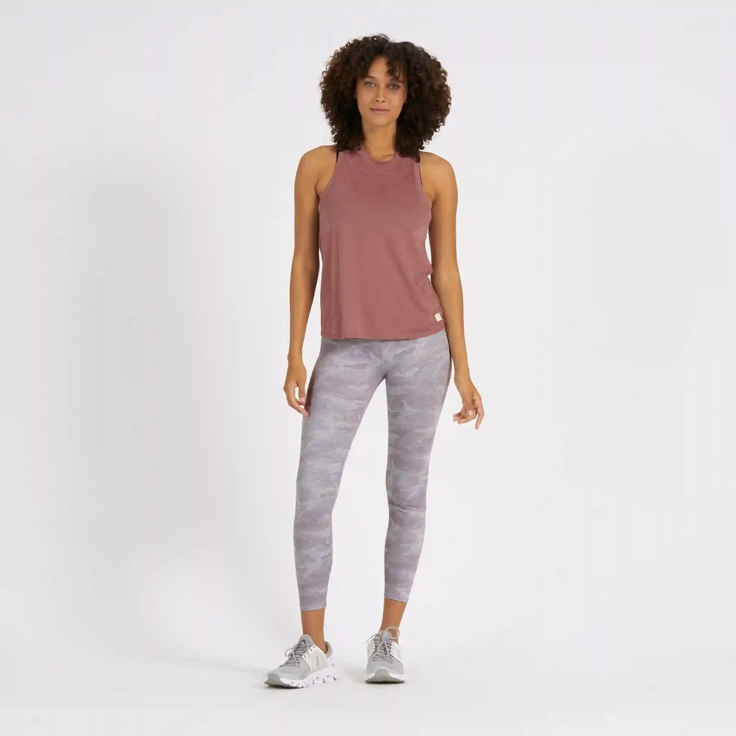 Clean Elevation Legging | Pale Heather Camo V1