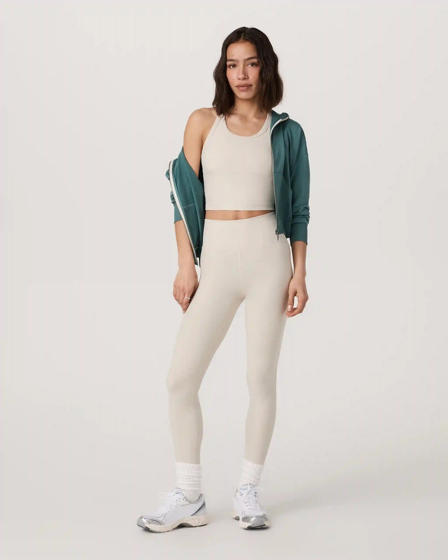 Clean Elevation Legging | Bone Heather