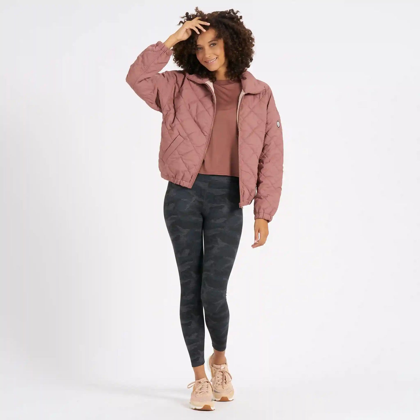 Echo Insulated Bomber | Terracotta