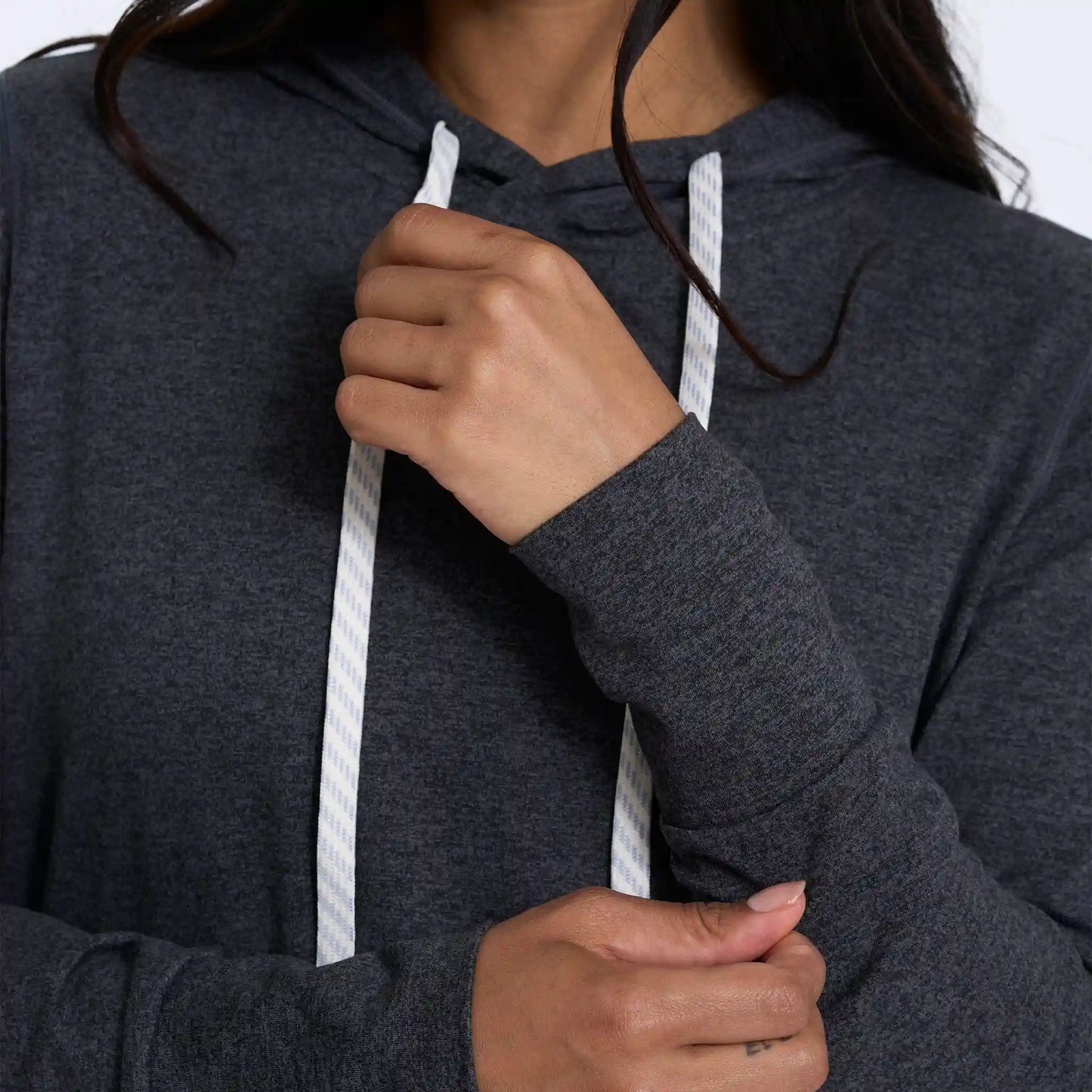 Halo Essential Hoodie | Charcoal Heather