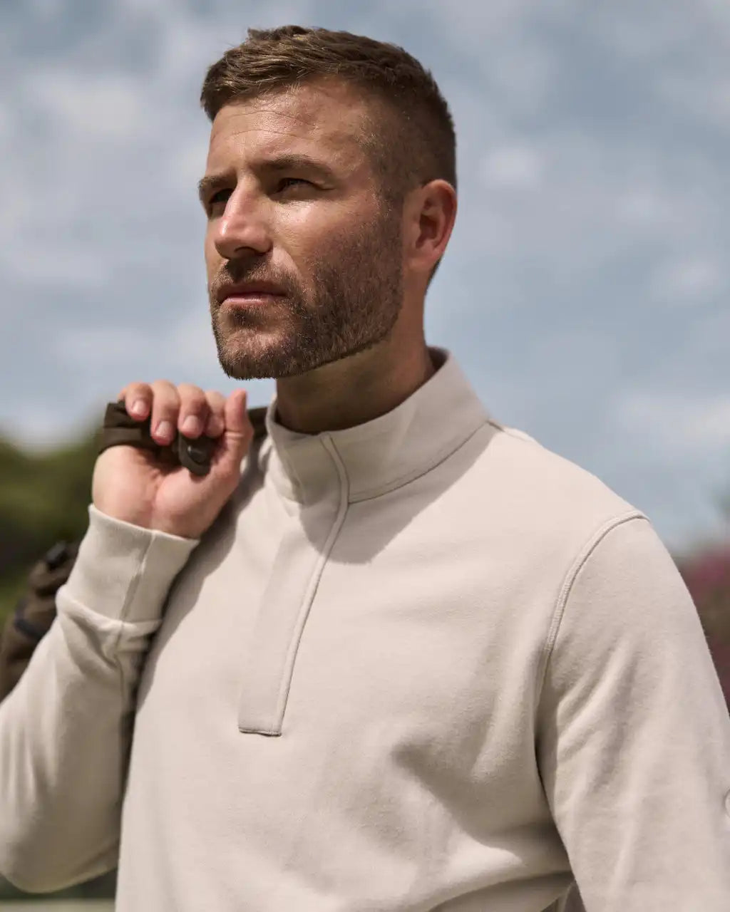Cypress Quarter Zip | Salt