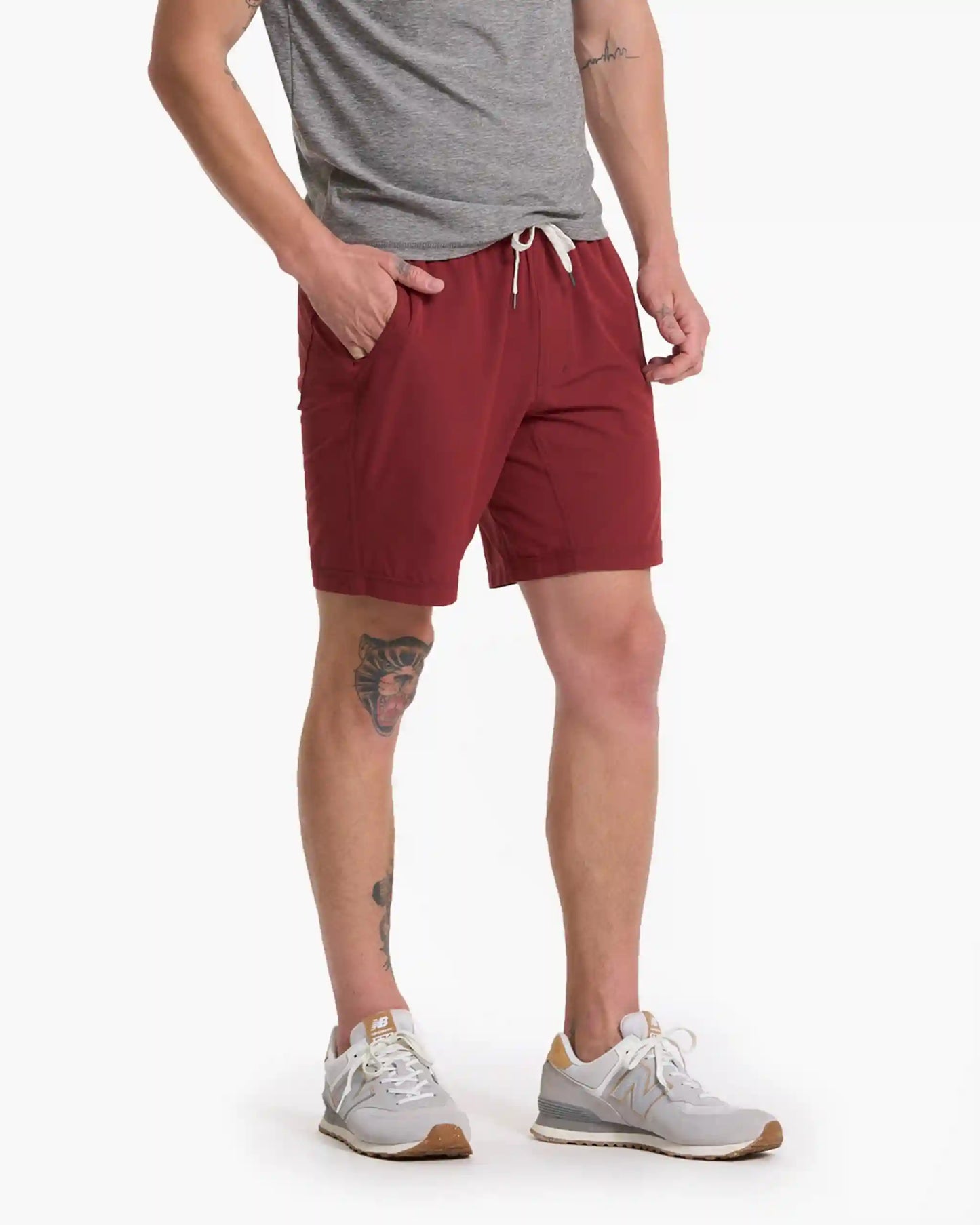 Kore Short Lined 7" | Currant