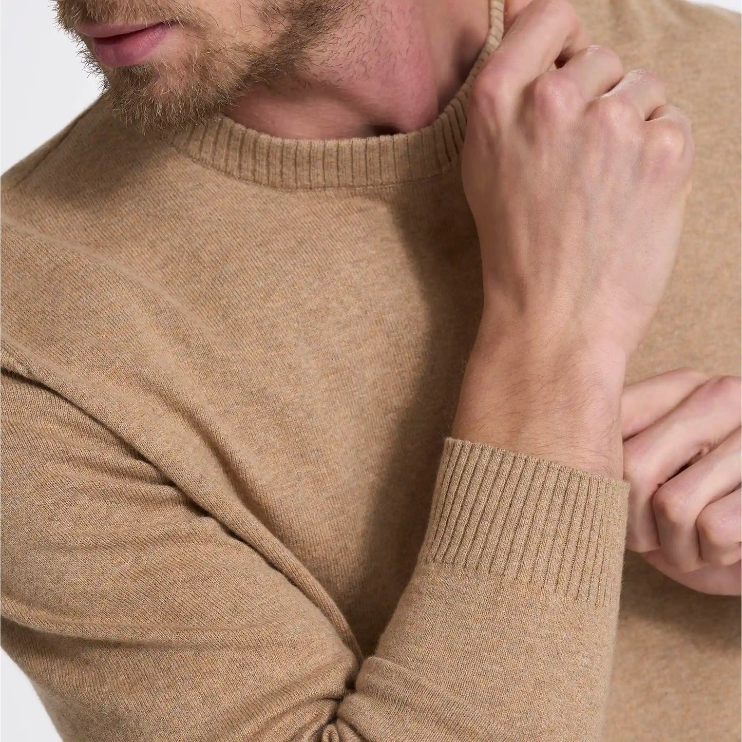 Fluent Sweater | Camel Heather