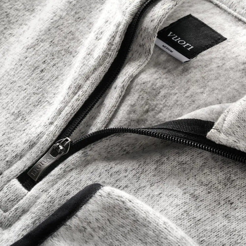 Durango Half Zip | Heather Grey