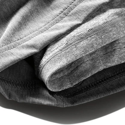 Kore Short | Grey Linen Texture