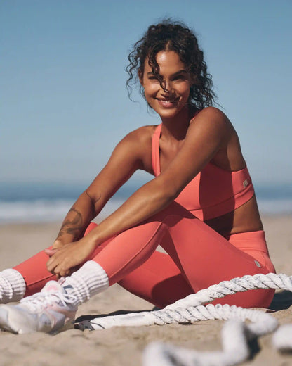 Daily Form Legging | Bright Coral