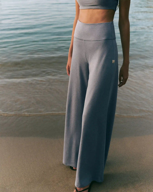 Halo Easy Wideleg Pant | Coastal Fog Heather