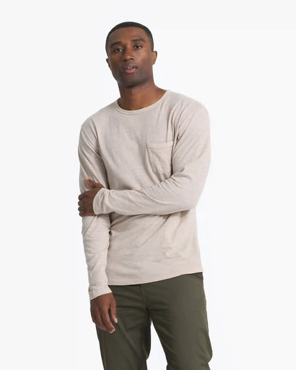 Long Sleeve Rise Tee | Dark Salt