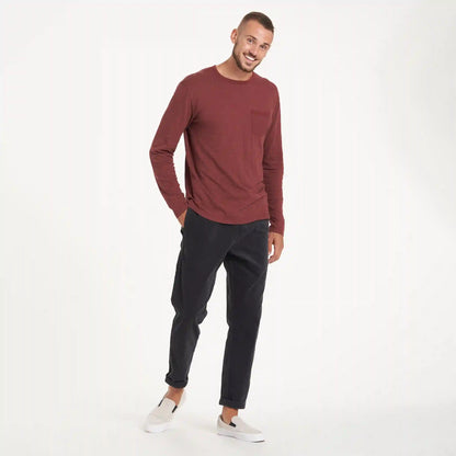 Long-Sleeve Rise Tee | Red Clay