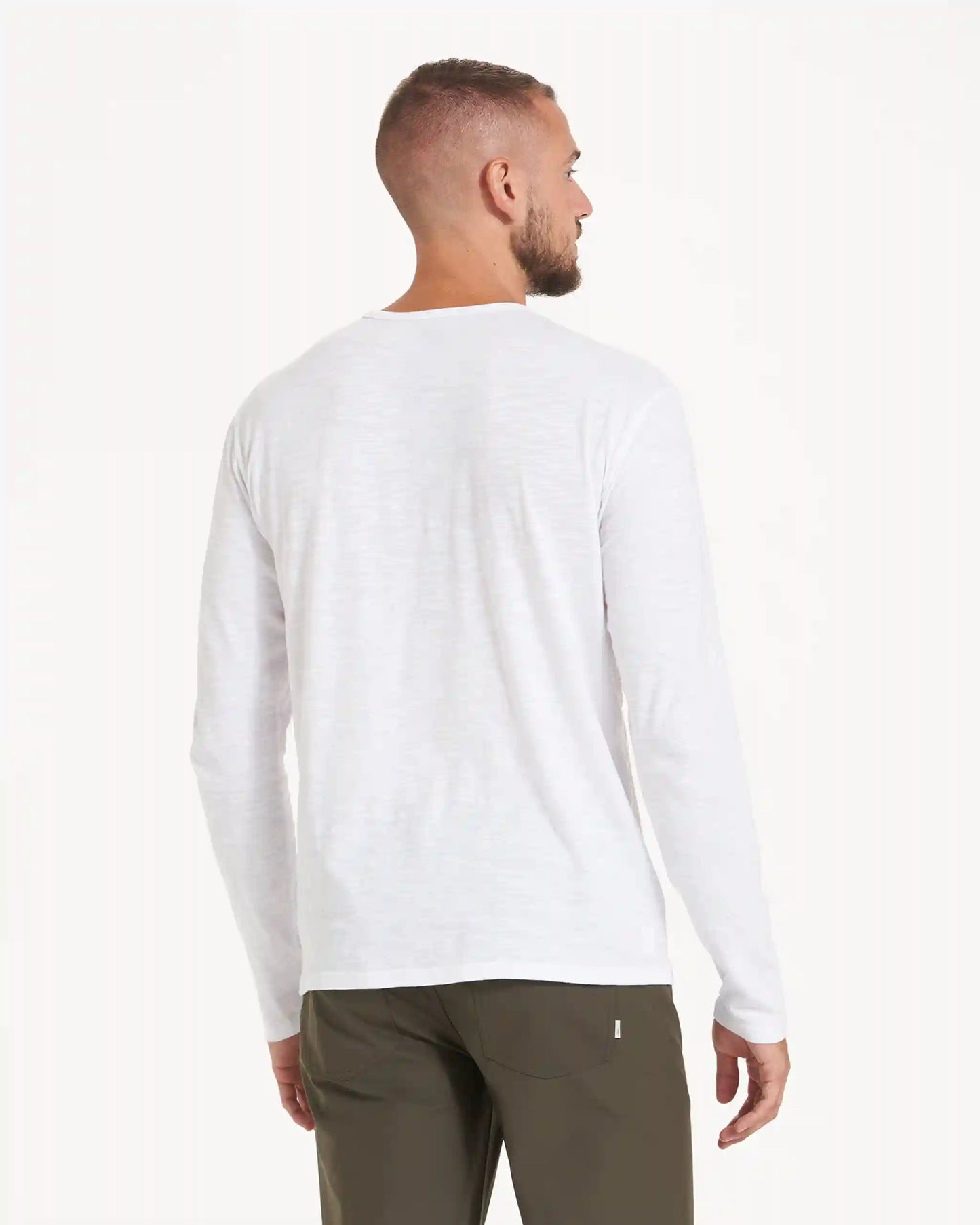 Long-Sleeve Rise Tee | White