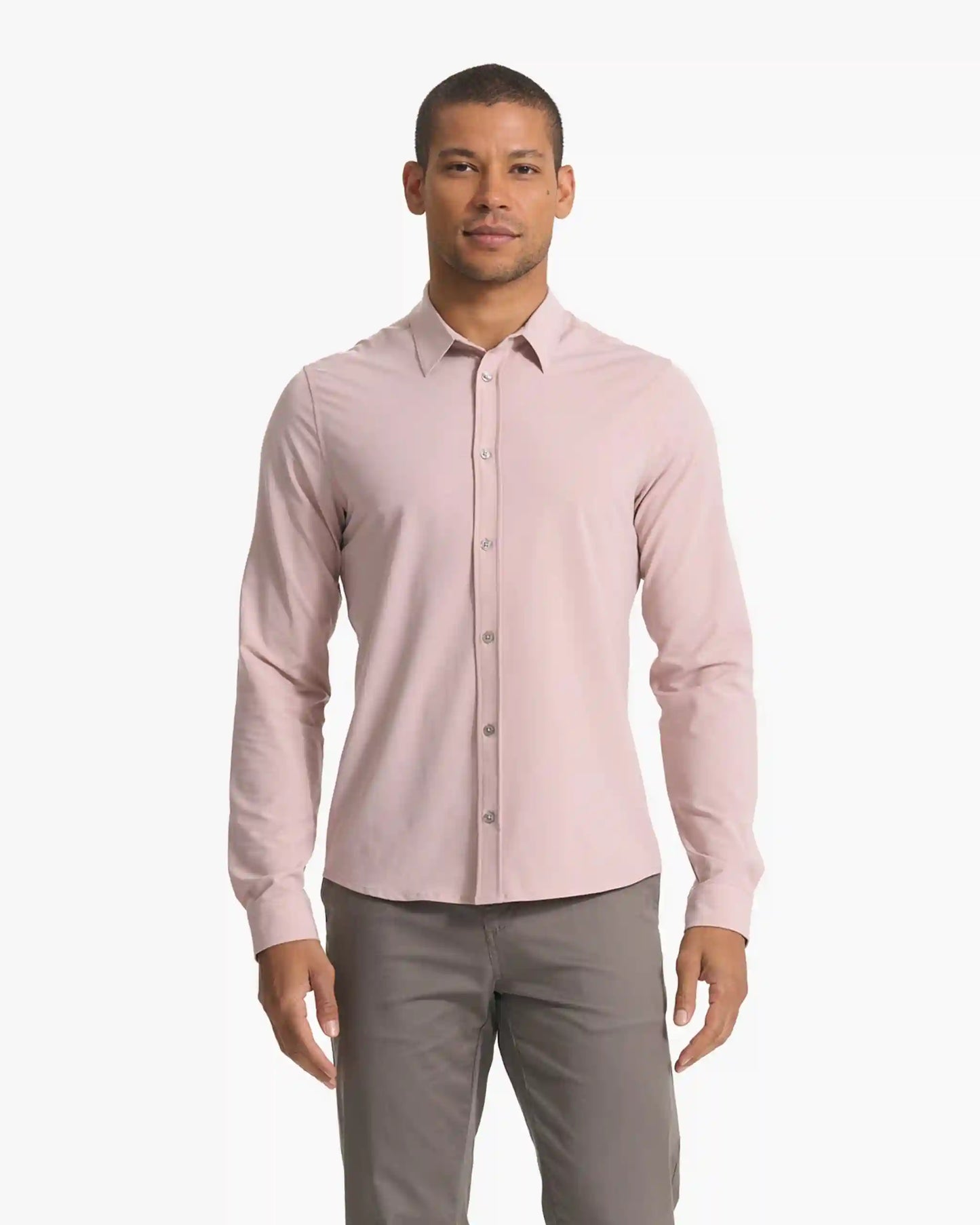 Long Sleeve Bridge Button Down | Cashmere