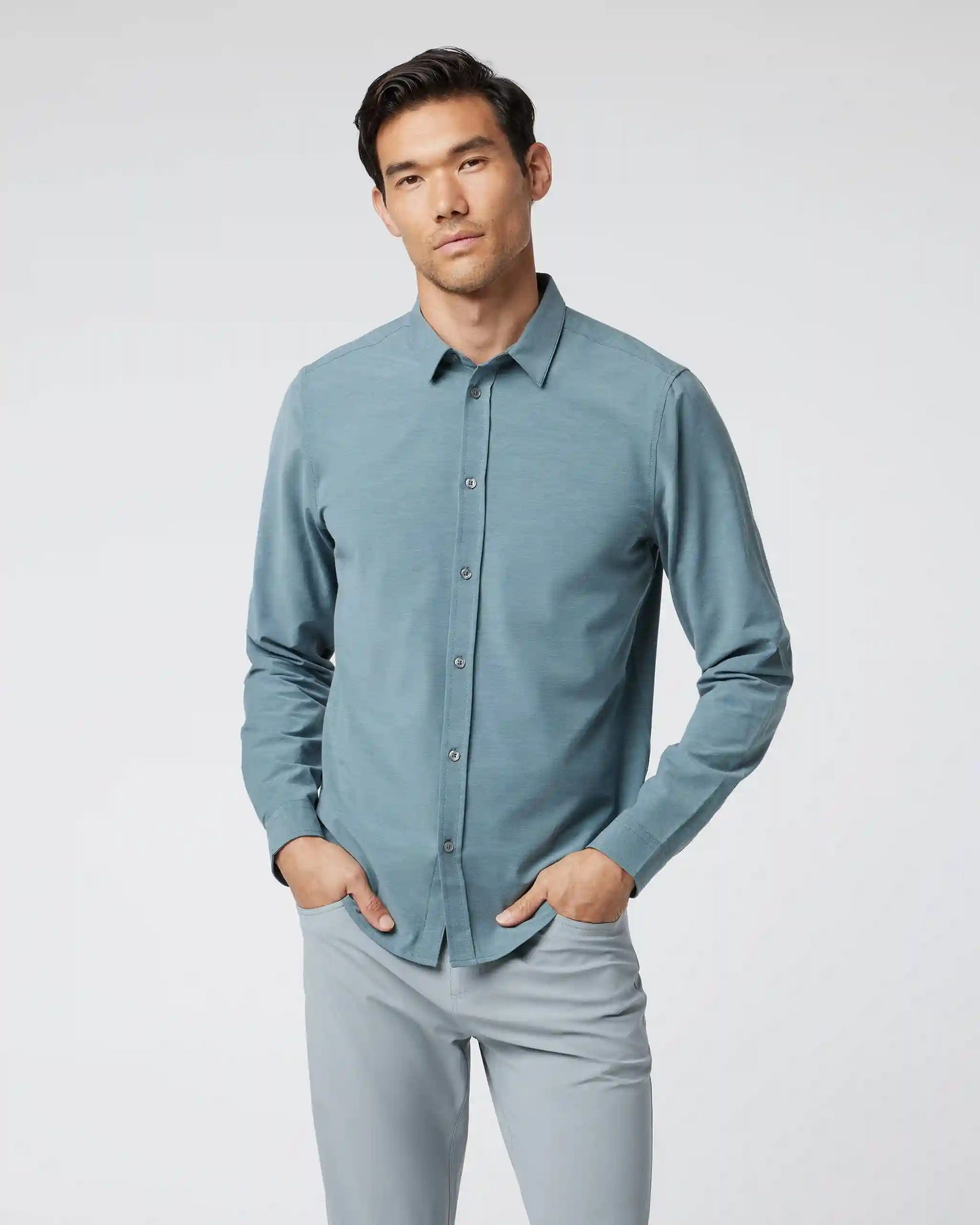 Long Sleeve Bridge Button Down | Kashmir