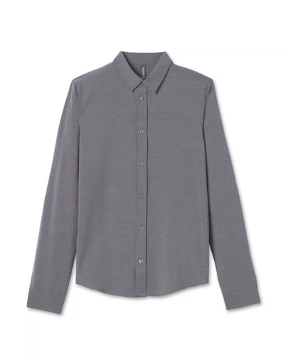 Long Sleeve Bridge Button Down | Vintage Charcoal