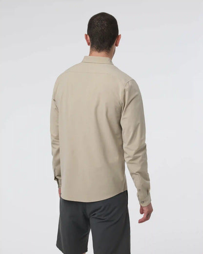 Long Sleeve Bridge Button Down | Winter Pear