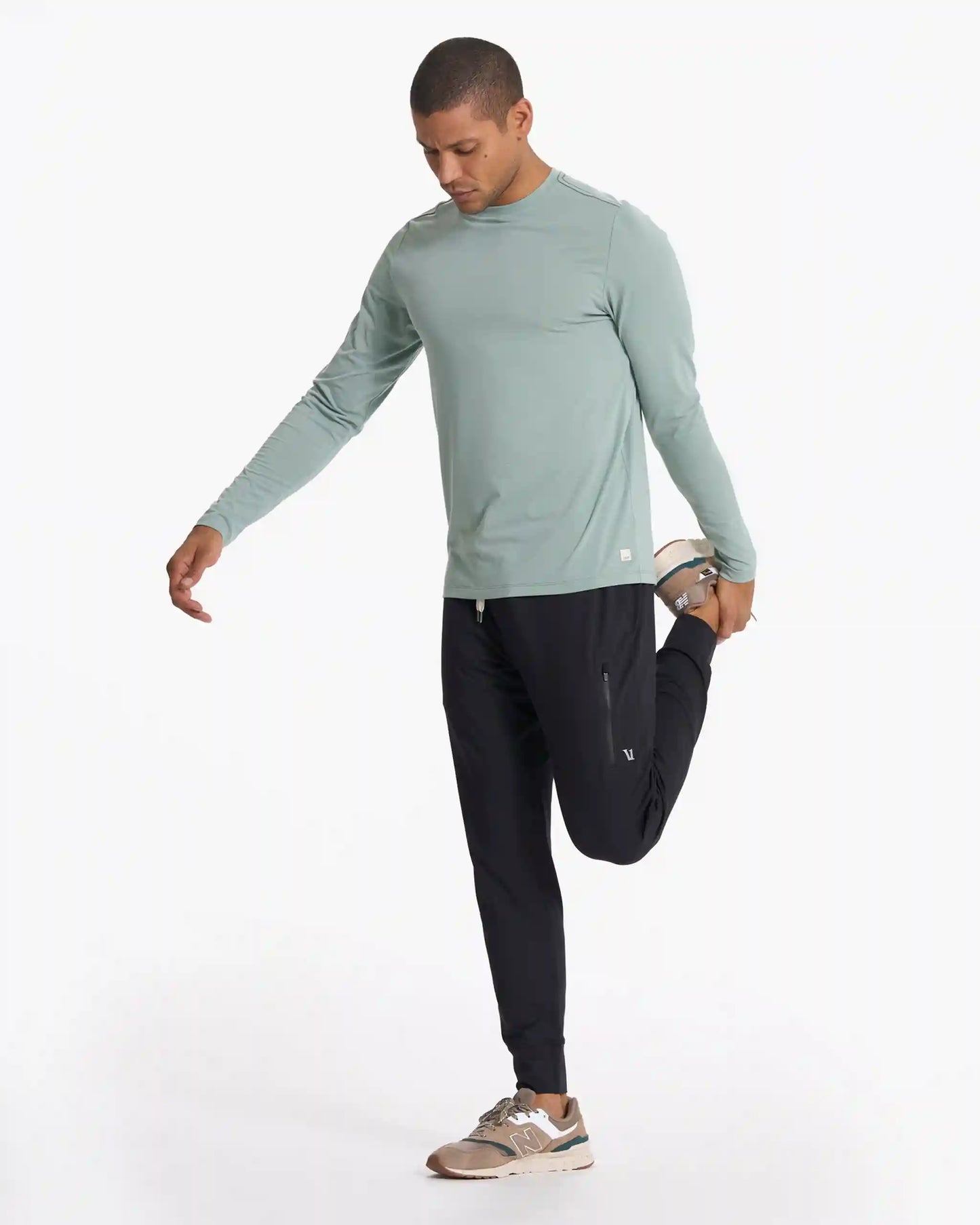 Long Sleeve Current Tech Tee | Neptune