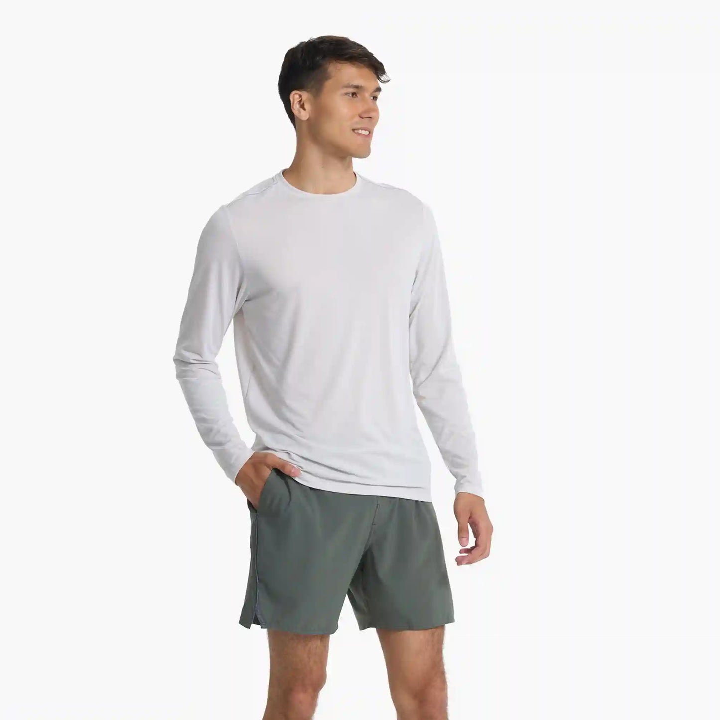 Long Sleeve Current Tech Tee | Salt