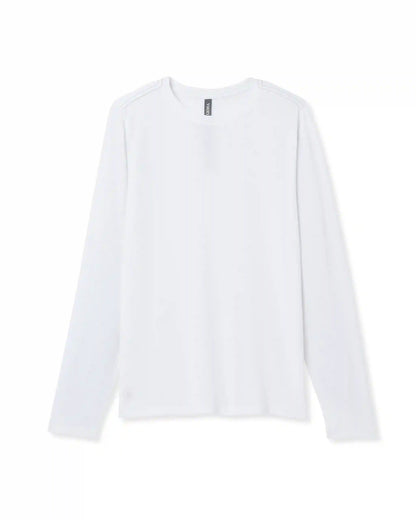 Long Sleeve Current Tech Tee | White