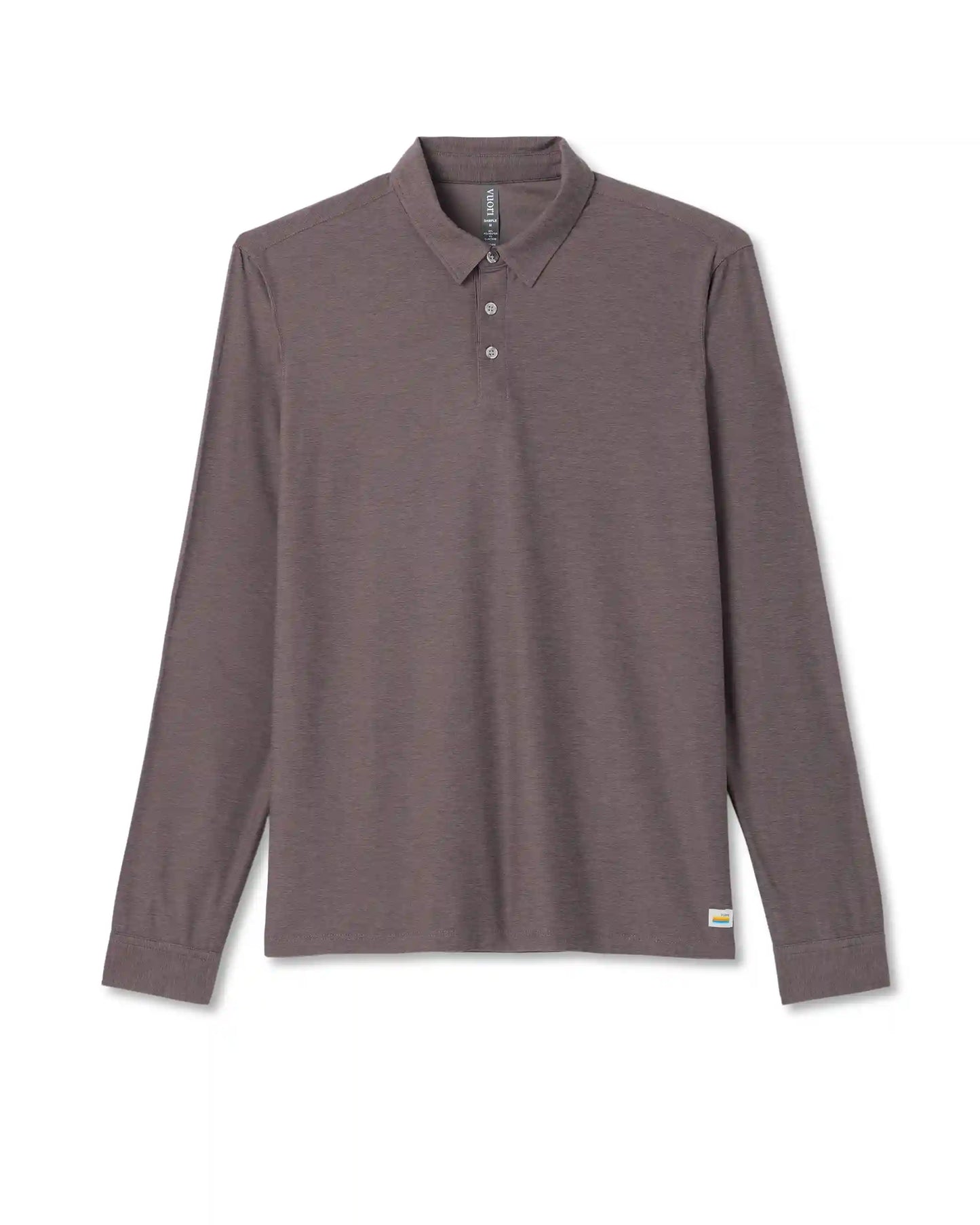 Long Sleeve Strato Tech Polo | Huckleberry Heather